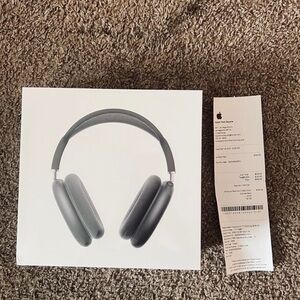 Apple AirPods Max - Silver with Gray Knit Headband